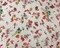 Gray-Red-Multi Poly Floral Printed Dobby Chiffon Woven Fabric By the Yard